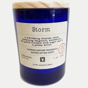 NEW Scentsational Storm Scented Natural Soy Candle